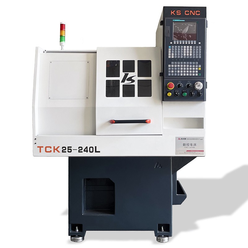 Torno CNC de alta velocidade para processamento de metal